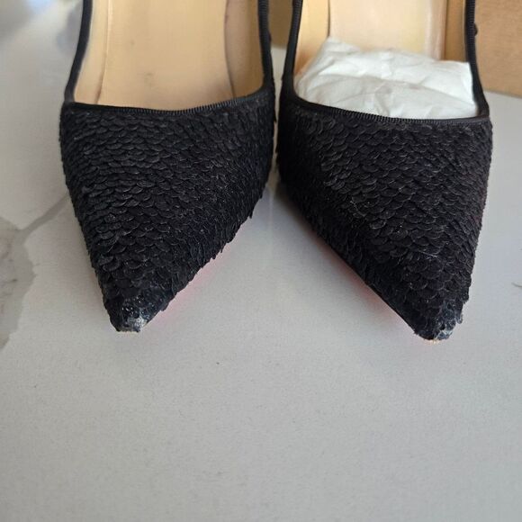 Christian Louboutin So Kate 120 Sequin Pump Shoes 38.5 - Picture 6 of 11
